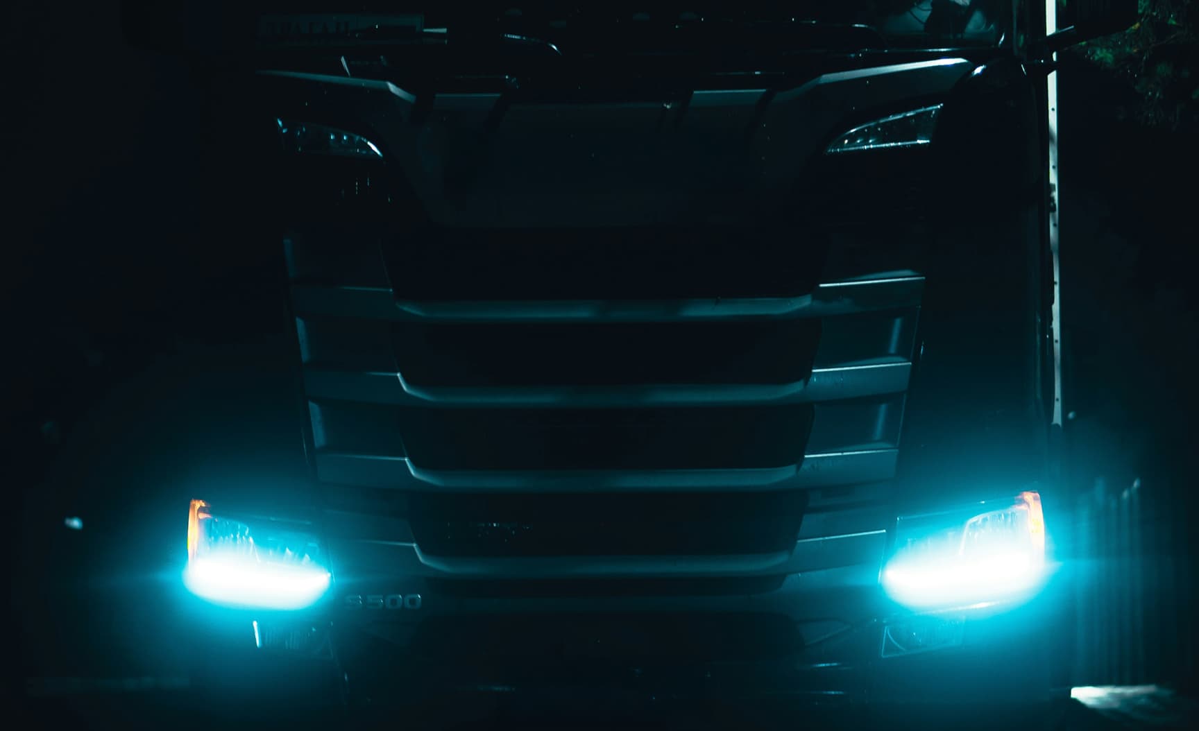 Front of the truck