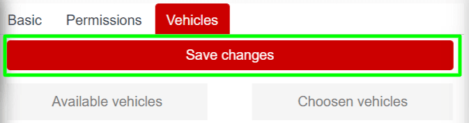 Click "Save changes"