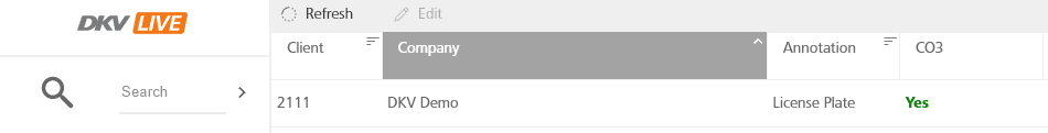 Make sure that value in the column “CO3” is “Yes”, and then copy the client ID