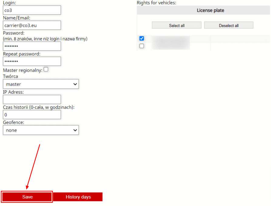 Click “Save”
