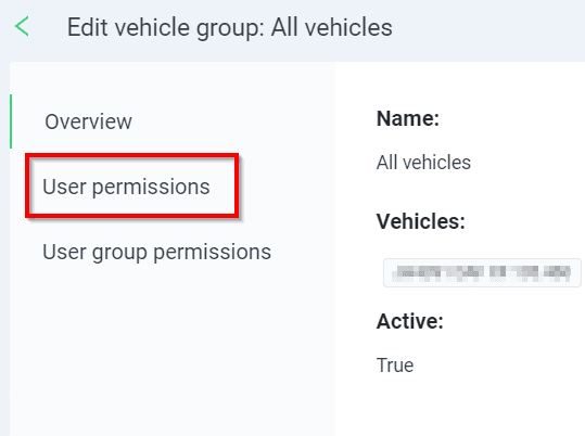 Go to “User permissions”