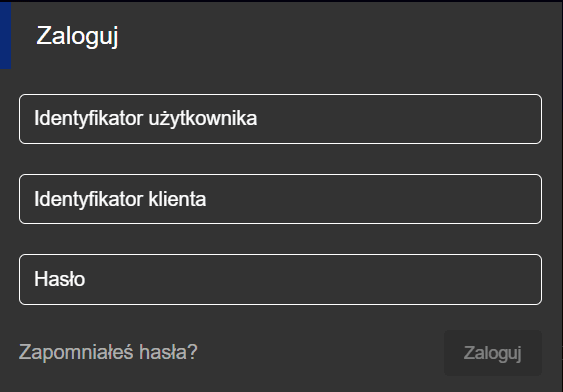 Log in to your account