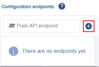 Click on the plus icon