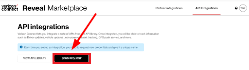 Click “Send request”